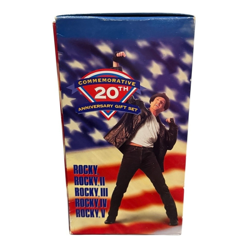 Vintage Rocky VHS 20th Anniversary Gift Set Boxed Collection Sylvester Stallone - Picture 5 of 11